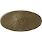 Ekena Millwork Madrid Ceiling Medallion, Hand-Painted Mississippi Mud, 24 3/4"W x 12 1/2"H x 1 3/4"P CM24X12MAMMF - alternate 1